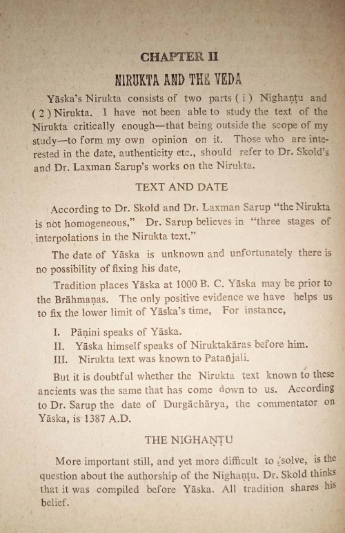 Studies In Vedic Interpretation CSSt. 32